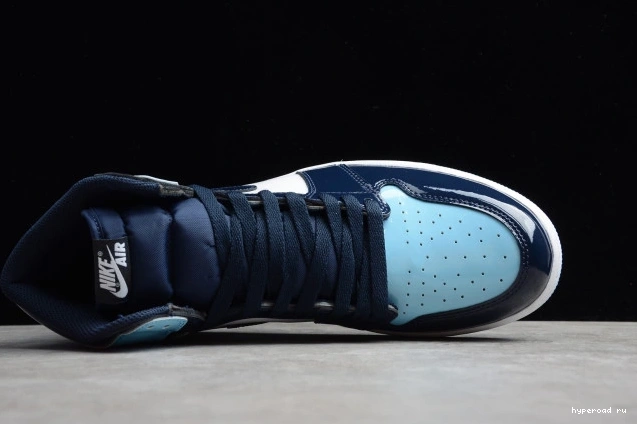 Jordan CD0461-401 OG High Patent UNC Retro 1 Air 0820